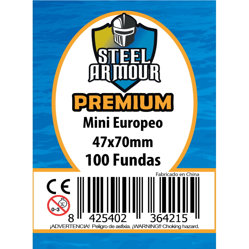 PREMIUM MINI EUROPEO 47 X 70 MM. – 100 FUNDAS