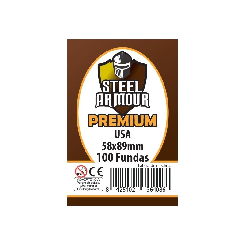 PREMIUM USA 58 X 89 MM. – 100 FUNDAS