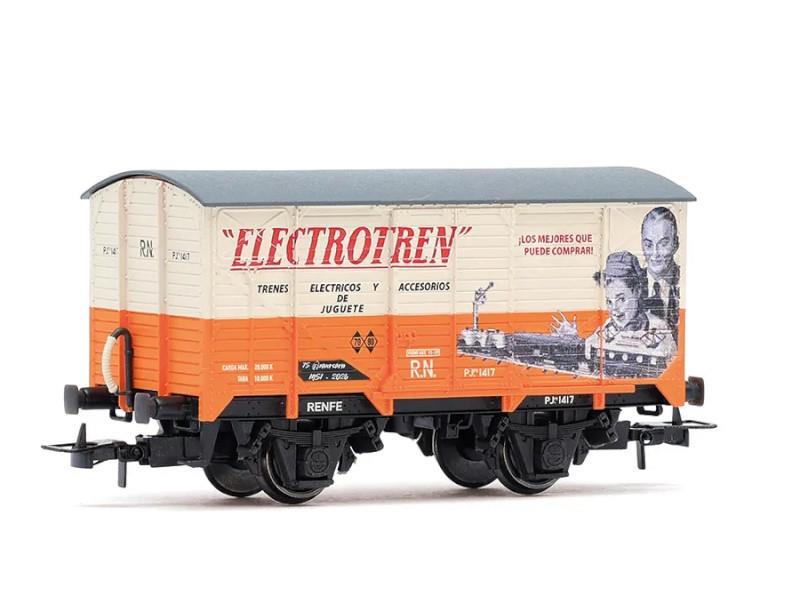 R.N. VAGÓN CERRADO DOS EJES TIPO J, «75º ANIVERSARIO ELECTROTREN»