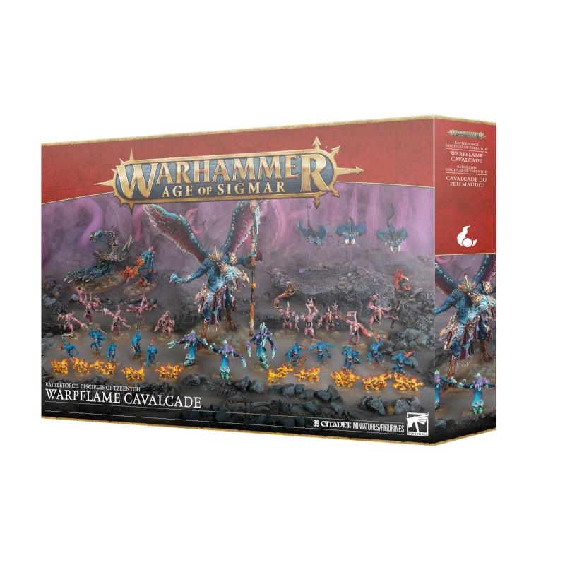 AOS DISCIPLES OF TZEENTCH: CABALGATA DE FUEGO BRUJO