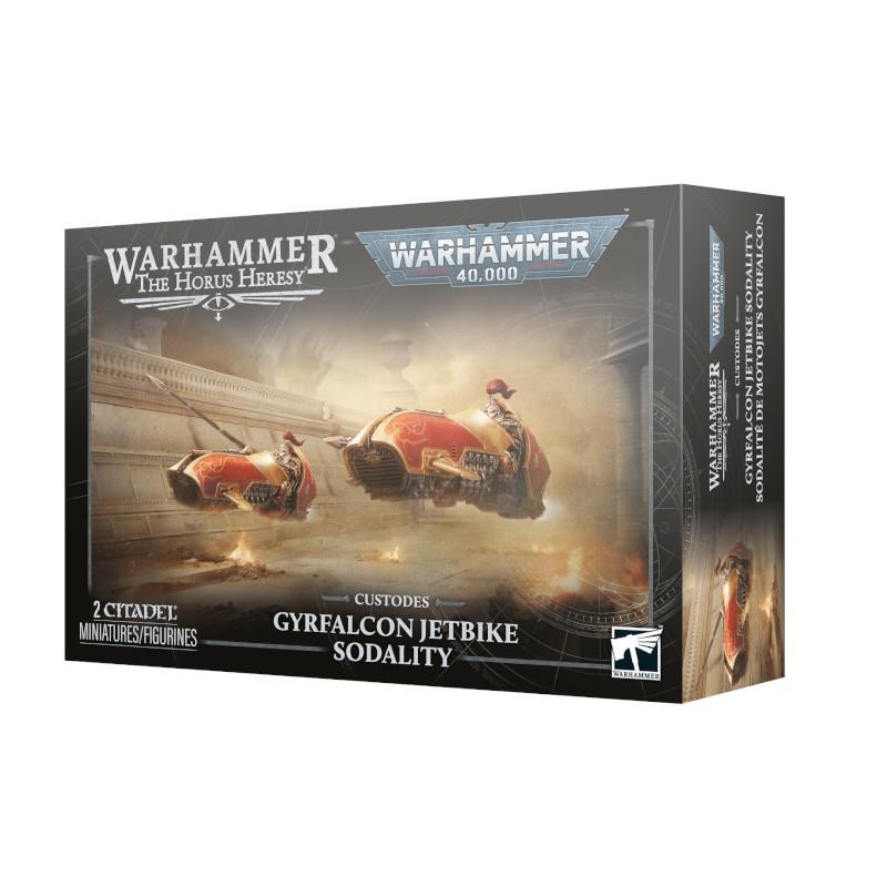 W40K ADEPTUS CUSTODES: SODALIDAD DE MOTOS A REACCIÓN GIROHALCÓN