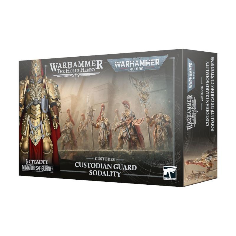 W40K ADEPTUS CUSTODES: SODALIDAD DE GUARDIAS CUSTODIOS