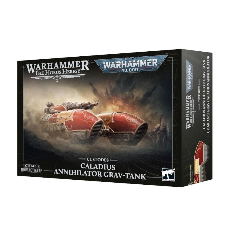 W40K ADEPTUS CUSTODES: TANQUE GRAVITATORIO CALADIUS ANIQUILADOR