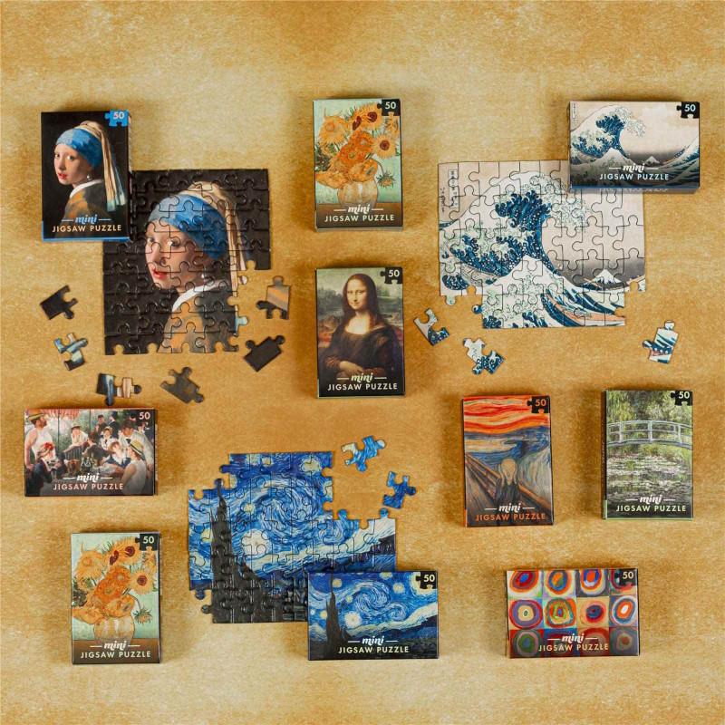 50 MINI PUZLE ARTE INTERNACIONAL
