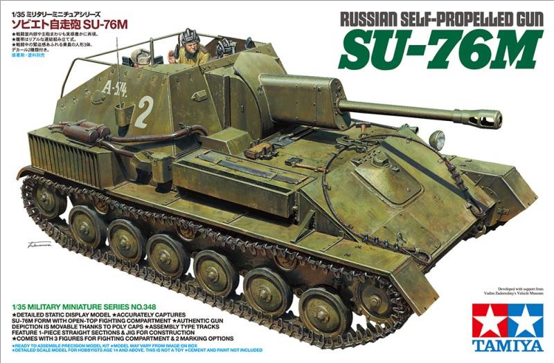 RUSSIAN SELF-PROPELLED GUN SU-76M