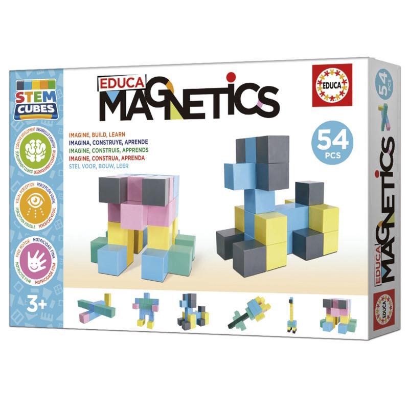 MAGNETICS STEM CUBES – 54 PIEZAS