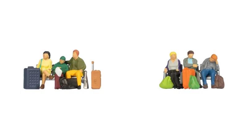VIAJEROS SENTADOS